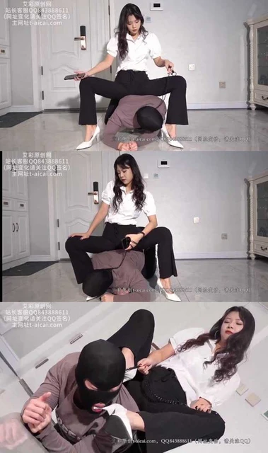 【初见】物化家奴当凳子 舔高跟鞋 人形擦鞋布