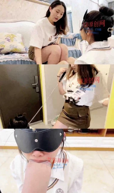 【甜M女M】调教 让女M用舌头舔干净主人的鞋底