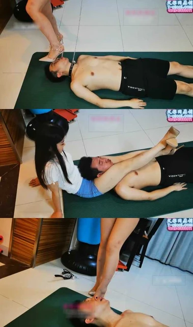 【微主】舔吸美鞋鞋跟 舔美脚