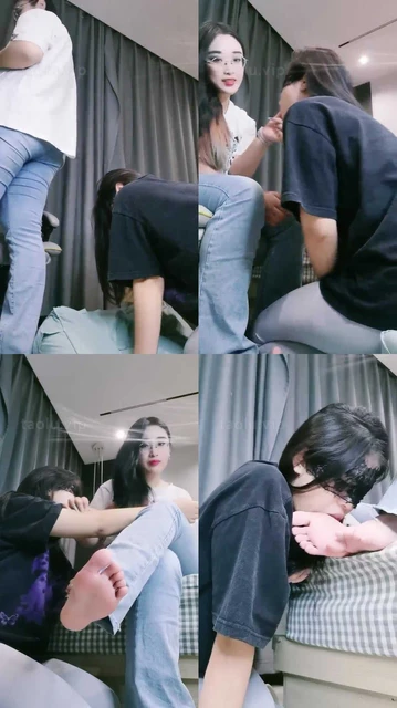 【小羊】女奴 清理鞋底