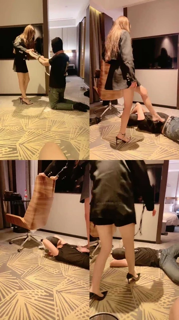 【沅芷】双女主 高跟鞋凌虐贱货