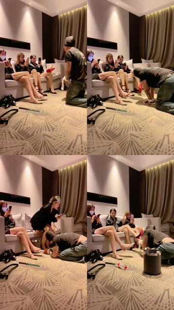 【沅芷】给三主磕头 清理鞋底