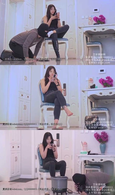 【初见】完化人形犬除臭 啃脚皮 跪舔靴底和长靴和白棉袜