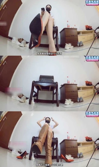 【晓G老师】POV 红高跟 肉丝裸足 熟女征服玩弄把你变成厕M