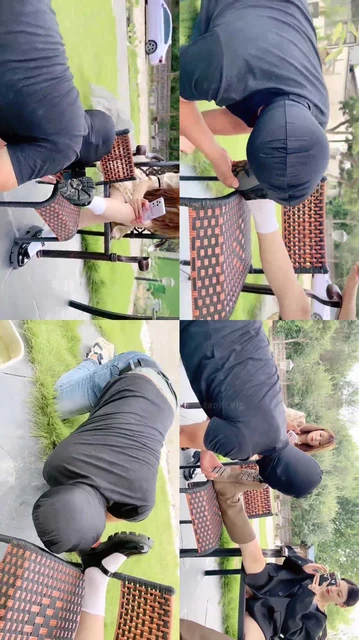 【沅芷】前方高能 室外调教 清理鞋底