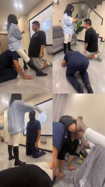 【辣姐】玩一对父子