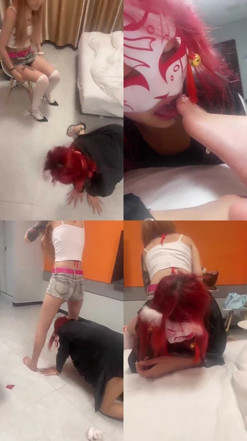 【性感小女仆】175高的素人羞辱我