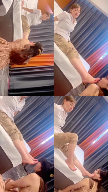 【橘子没熟】素人体验被女奴舔脚 极限快乐