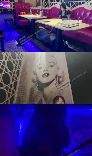 【鲨鱼酱】剧情 Ktv里被服务员虐待 强制舔脚