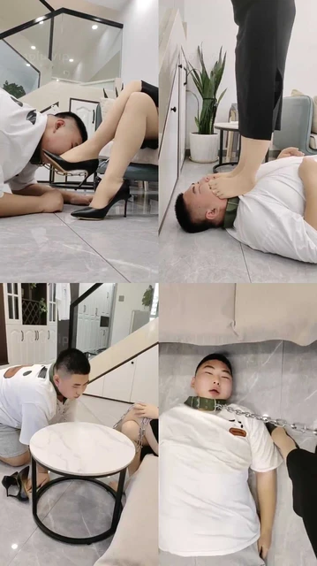 【辣姐】全体重踩踏 虐待胖奴才