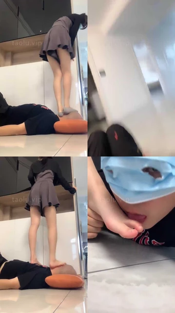 【精神小妹】随意的踩踏