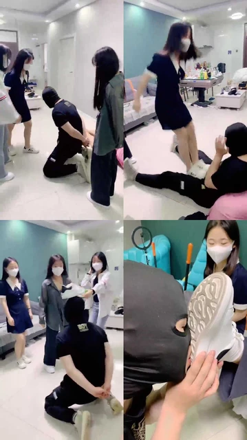 【精神小妹】惩罚猥琐的两兄弟