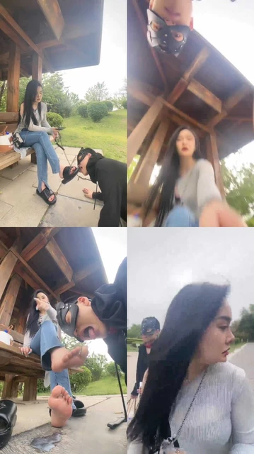 【安晴】公园里做游戏 众人围观