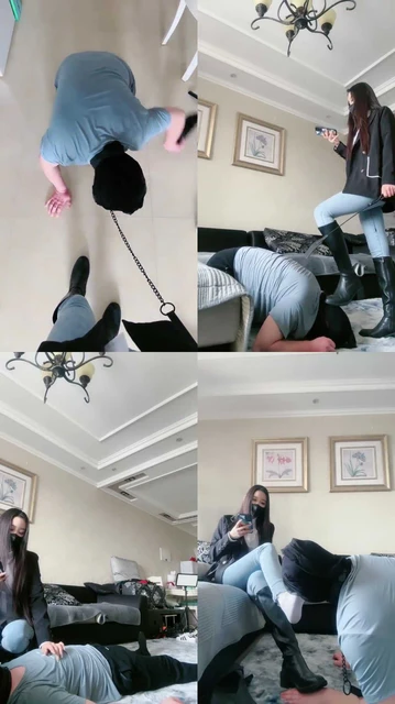 【猫神大人】调教磕头奴