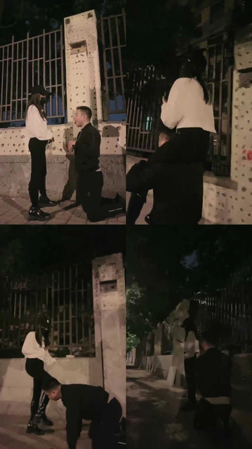 【樱桃大大】户外骑马 舔主人的脏鞋底