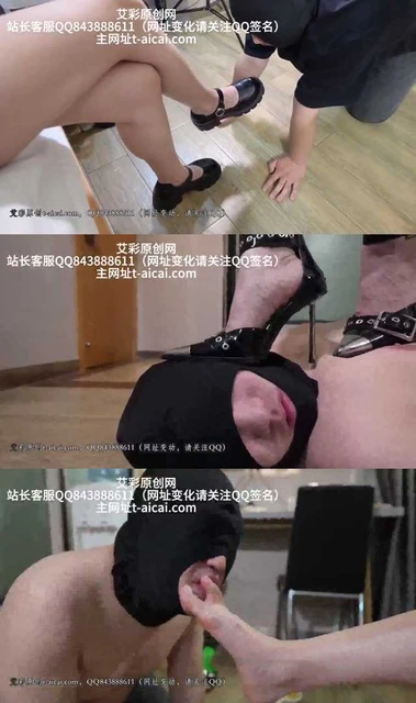 【未知女主】女神穿超细金属高跟鞋 全体重踩踏贱狗 脚喂食