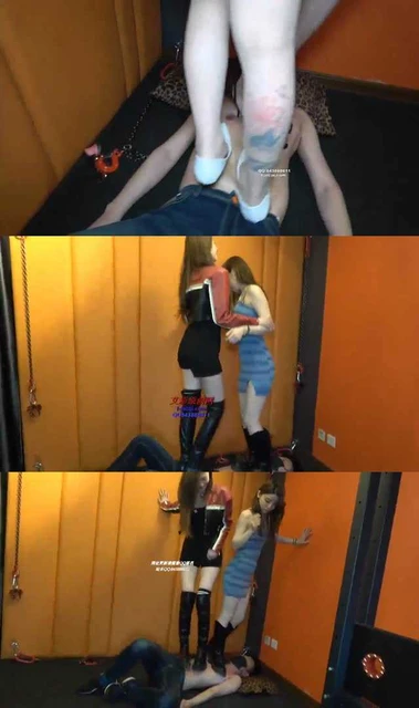 【艾琳】超狠高跟爆踩 平底靴蹦迪踩