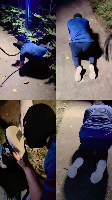 【绝美双主】户外调教 扎挣