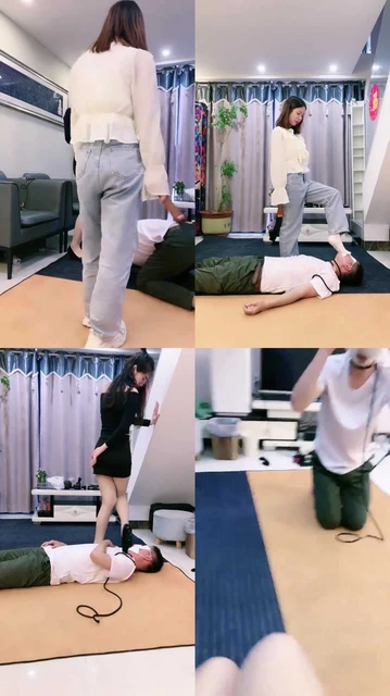 【嘉妮】双女王虐贱货