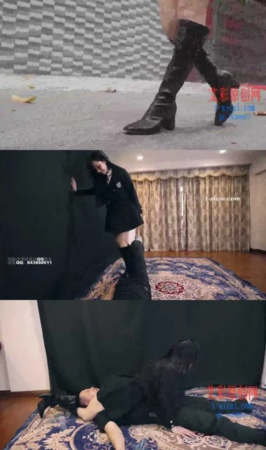 【星奈】长筒靴 暴踩跟踪狂