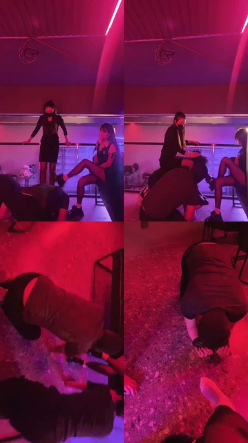 【妆主大大】在闺蜜的酒吧玩奴