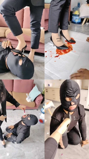 【辣姐】职业装玩狗