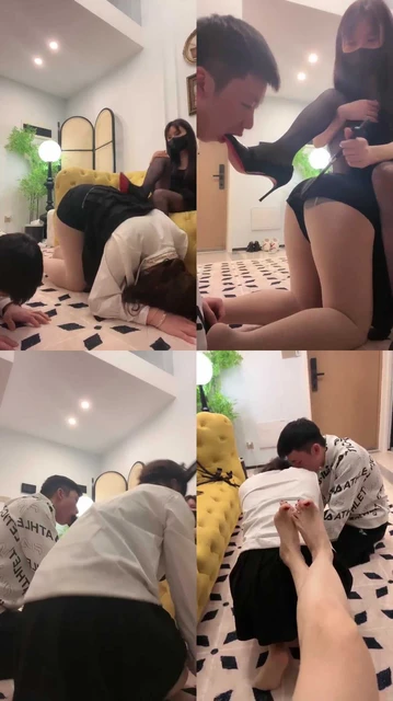 【伊晨】调教情侣奴