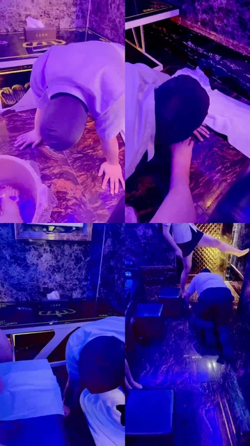 【语阳】户外调教 足浴店 跪式舔脚