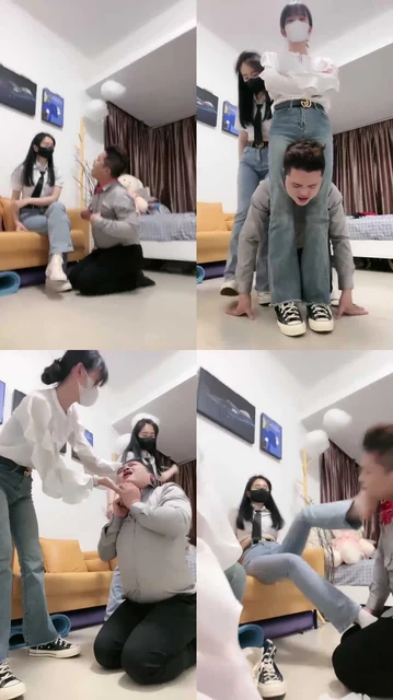 【暴力美学】牵着废物来闺蜜家