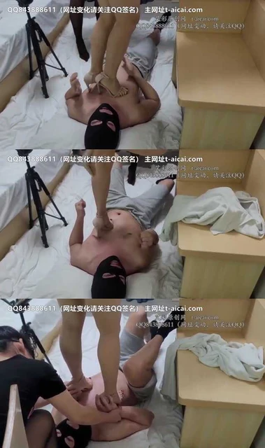 【倪倪】双人高跟踩地毯