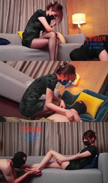 【未知女主】身高173的模特女王 酒店调教脚奴