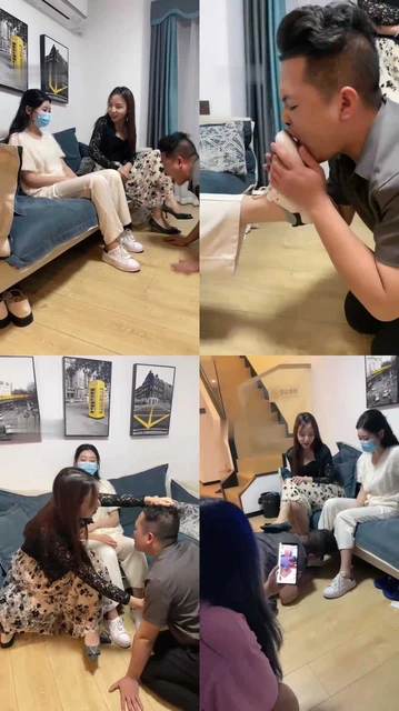 【若琳琳】带素人闺蜜体验家奴【双视角版】