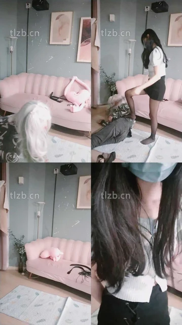 【芸裳】变装长发狗-疯狂恋足-窒息-虐打