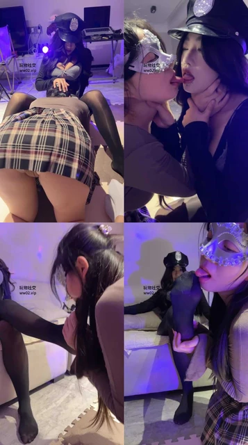 【橙宝】双S-奴下奴-掐脖黑丝恋足舔