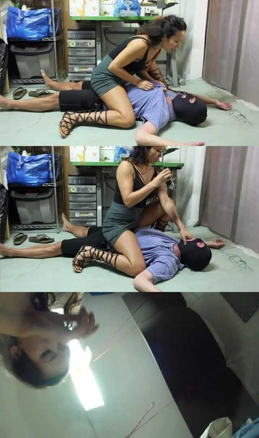 【欧美女王】亚裔女王Lucy大黏鼻涕浓痰口水调教白种贱狗!沦为女神的痰盂!