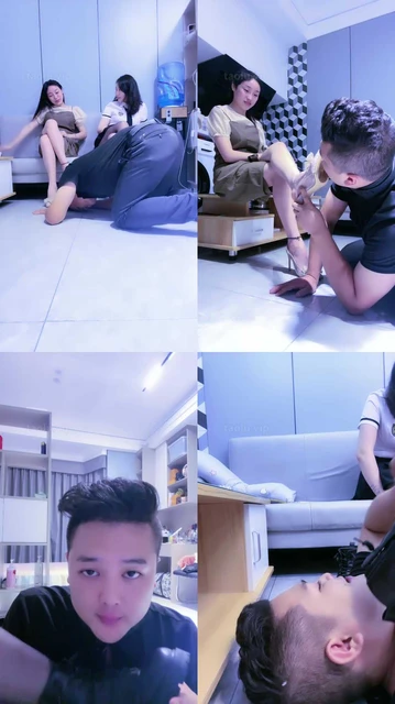 【滔滔】双S-黑丝高跟虐/揪耳朵/提档/闻鞋窝/鞭打