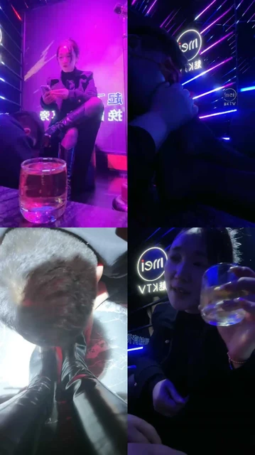 【Mechelle傲雪】KTV羞辱强制喝酒后闻RS