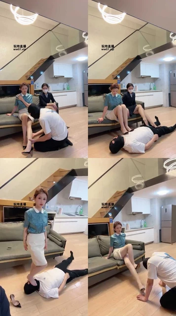 【泡芙大大】空姐下班后的放松