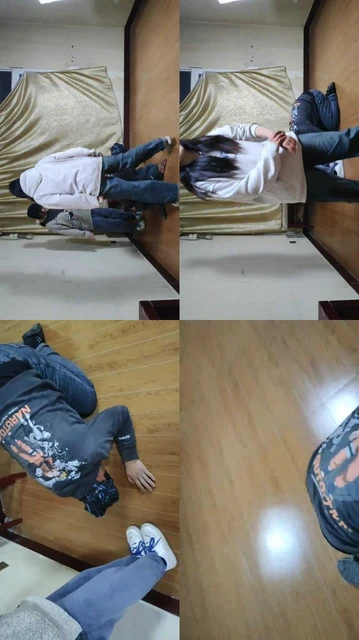 【最抗揍M】被多名学生精神小妹狂揍