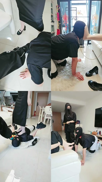 【嘉妮S】带素人女闺蜜调狗