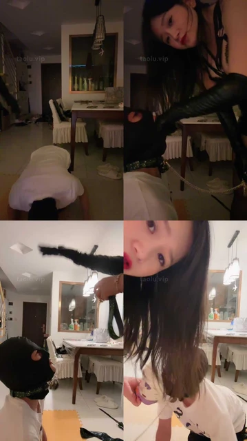 【梦妍】舔脏拖鞋/骑马/掐乳/黑丝脚闻舔/胯下辱