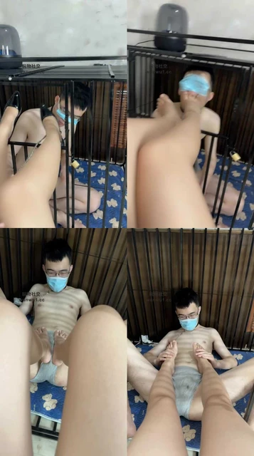 【桃桃樱】狗笼圈养囚禁家奴