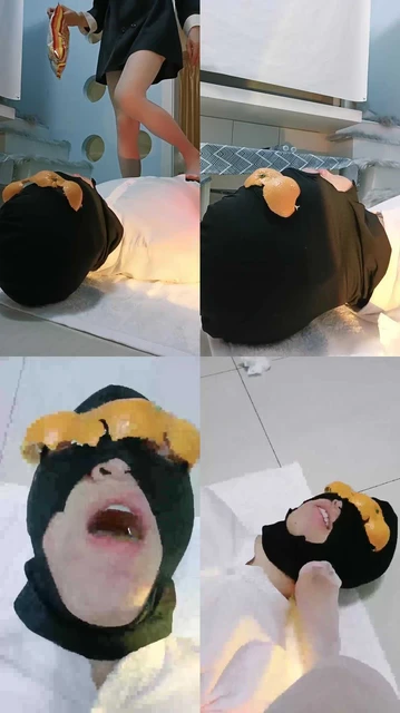 【米小唐】喂食贱狗橘子