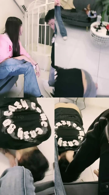 【北京菲菲】双素人S-闻舔裸足白棉袜/耳光/胯下辱/地板喂食