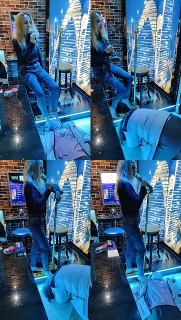 【樱樱】俄罗斯混血女女KTV强制虐【二】