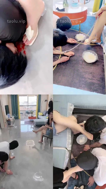 【语阳S】圈养犬化-双奴-狗链遛狗-踩踏喂食-吃口水