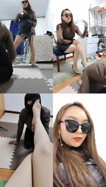 【平凡】转胯转胯/鞭打/高跟肉丝脚闻舔