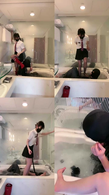 【暴力美学】超强浴缸水刑窒息