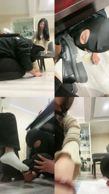 【Ease殿下】双S-桌底视角-雪地靴踩踏喂食