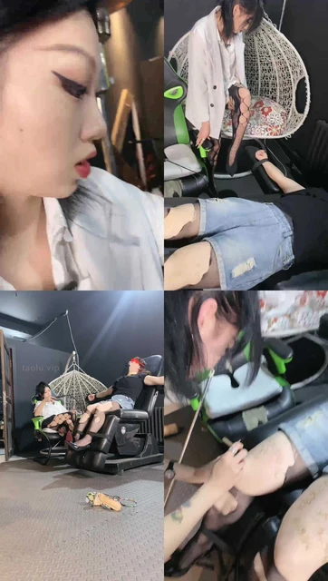 【冰诺】刑架固定狗/丝袜塞嘴/鞭打